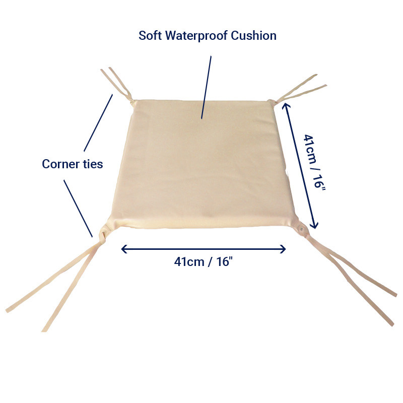 Shower Chair Back Cushion Mack n Me Mobility Solutions