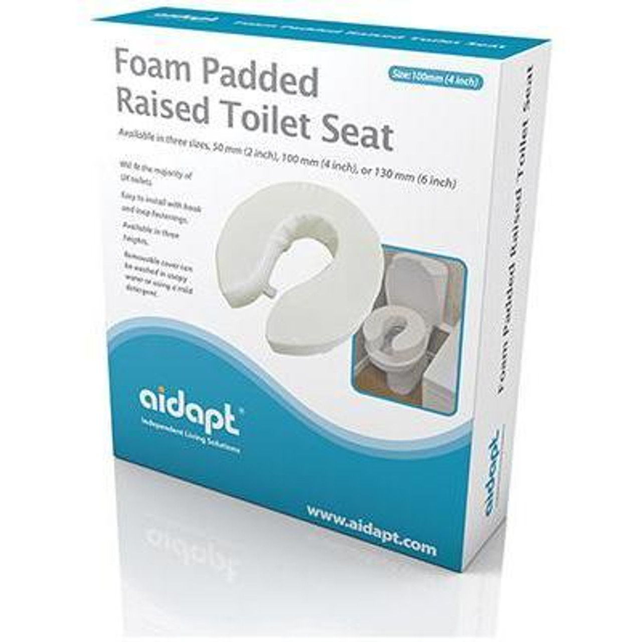 Padded Raised Toilet Seat Mack n Me Mobility Solutions