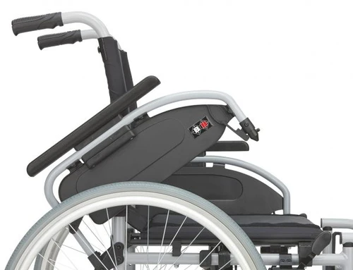 Pyro Start Plus V2 (Half Folding Backrest) Aluminium Wheelchair