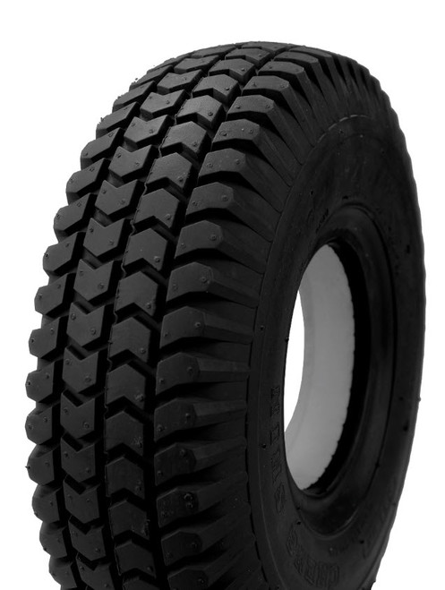 3.00-4 Pneumatic Tyre - Block Tread - Black (260*85) - Mack n Me