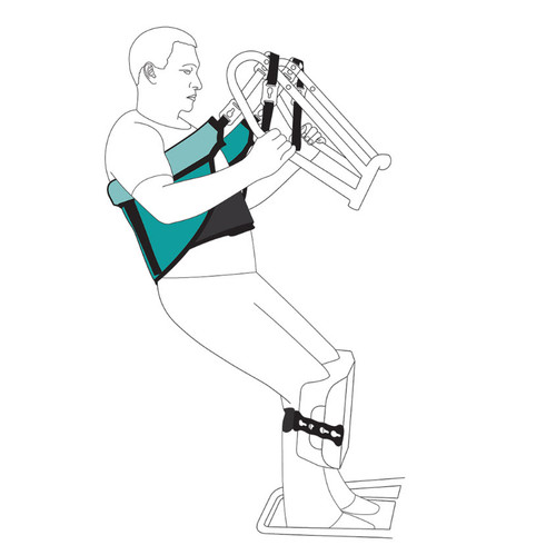 Standing Transfer Sling - Std Keyhole Buckle