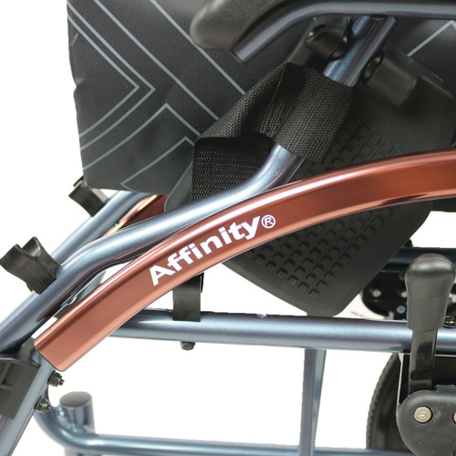 Urban Transit Wheelchair Attendant Propelled 16" Rear Magnesium Rear Wheels 