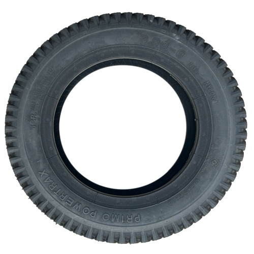 3.00-8 Solid Tyre - Black Block Glide