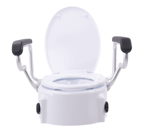 Toilet Seat Raiser - Adjustable Height