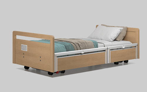 FL250 Floorline Bed - Full Length Telescopic Rails (1/3 + 2/3)