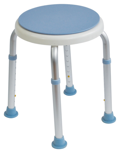 Shower Stool with Rotating Seat