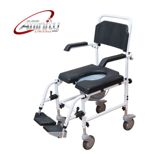 Shower Commode Attendant-propelled Shower Commode Attendant-propelled