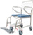 Shower Commode Attendant Propelled Swing Away Footrests 445mm - Height Adjustable