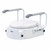 Toilet Seat Raiser - Adjustable Height, with Armrests