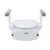 Toilet Seat Raiser - Adjustable Height, with Armrests