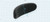 Headrest Mounting Hardware Goose-Neck - Black