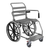 Shower Commode Weight Bearing Platform Self Propelled 460mm 