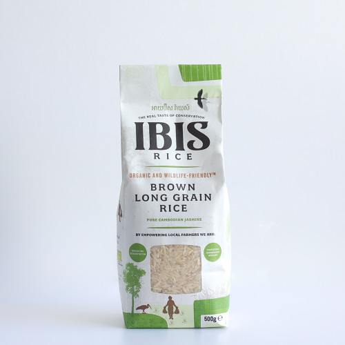 Organic Brown Long Grain Rice 500g