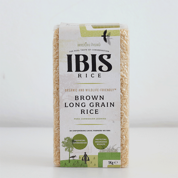 Organic Brown Long Grain Rice 1kg