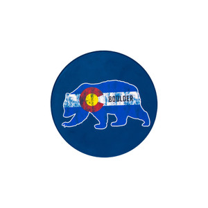 CARC-DC0471: CO Flag Big Bear Coaster CARC-DC0471: CO Flag Big Bear Coaster