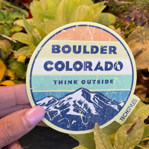 23603- Black Box Lg Sticker