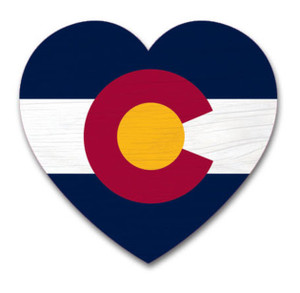 Flag Heart Magnet Flag Heart Magnet