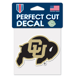 48276118: CU Perfect Cut Color Decal w/Ralphie 4" x 4" 48276118: CU Perfect Cut Color Decal w/Ralphie 4" x 4"