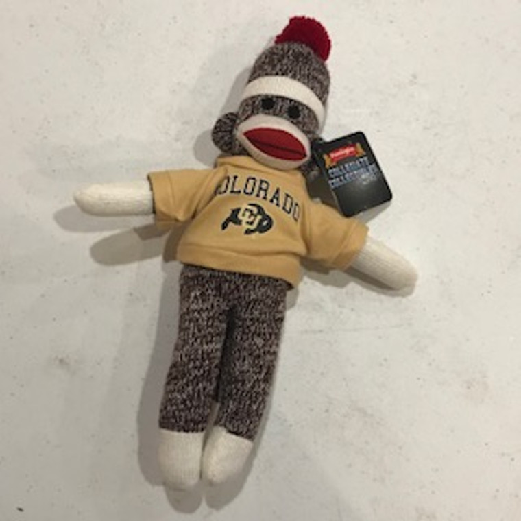 Colorado Univ. Sock Monkey (8")