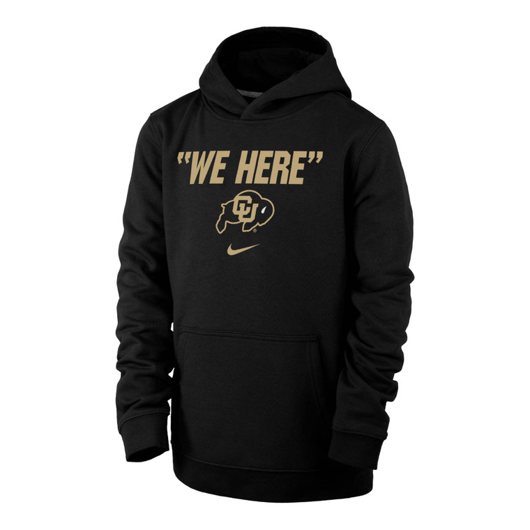 "We Here" Club Hood