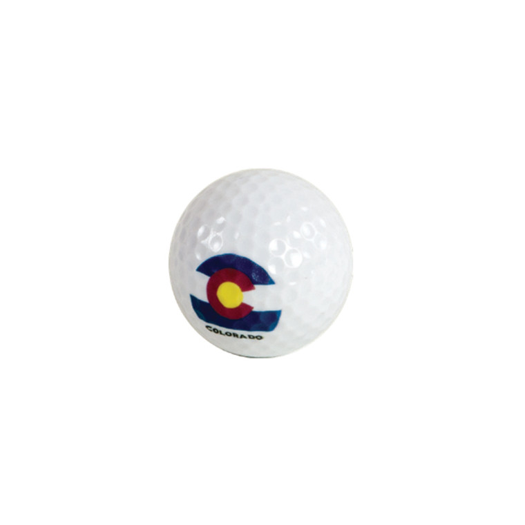 79054C-GB-Colorado Flag Golf Ball