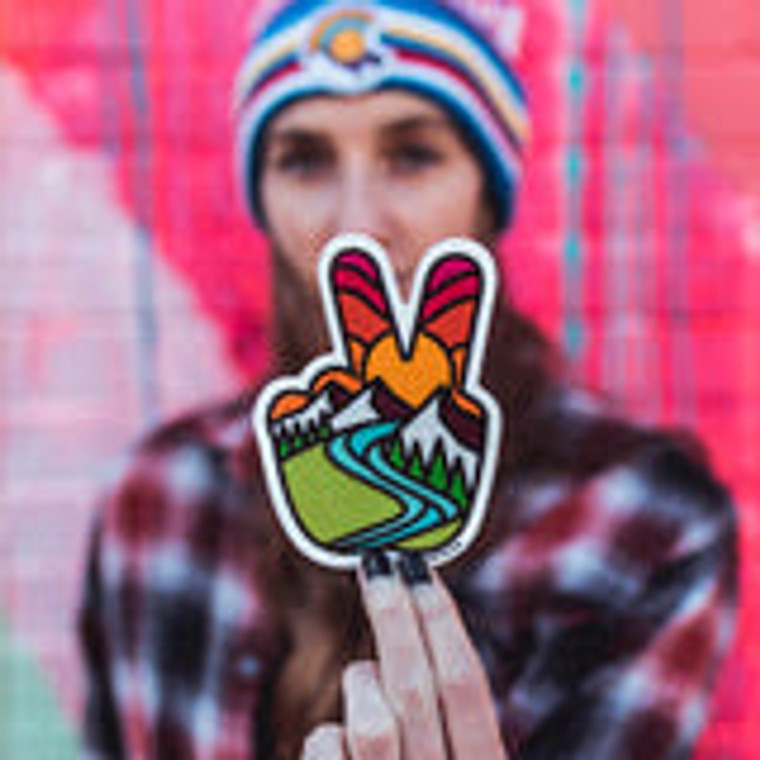 Peace Sign Sticker
