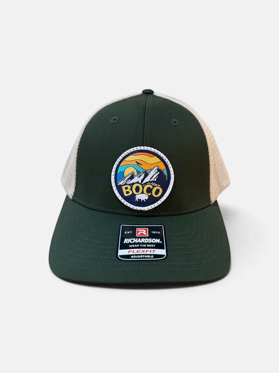 BoCo Bison Flatiron Circle Cap