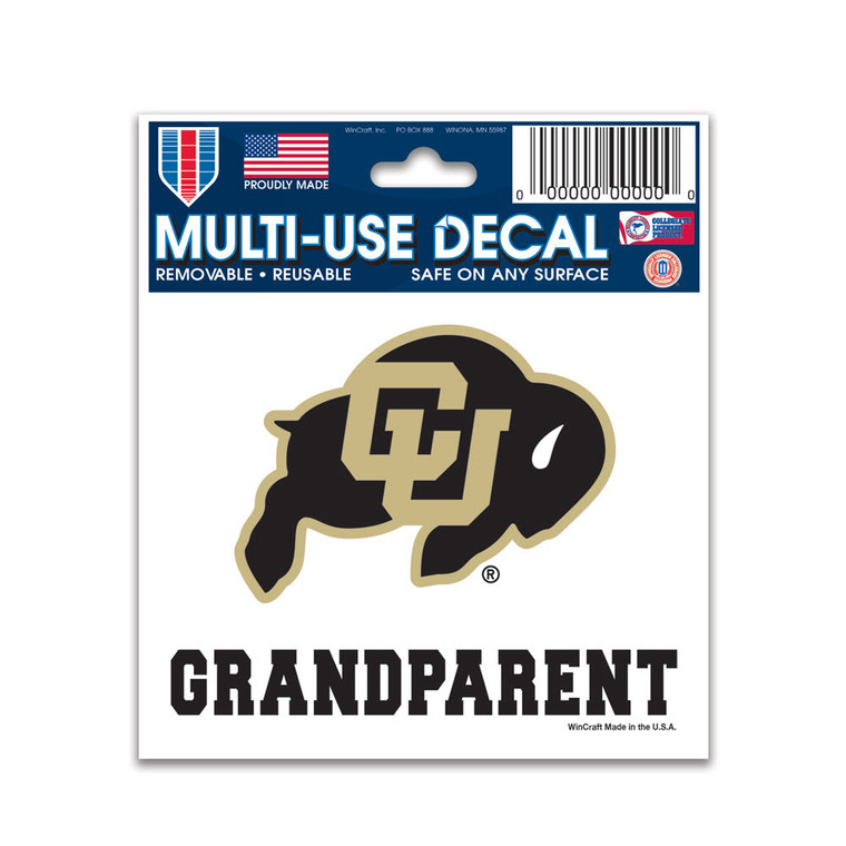 95676017: CU Grandparent Multi-Use Decal 3" x 4"
