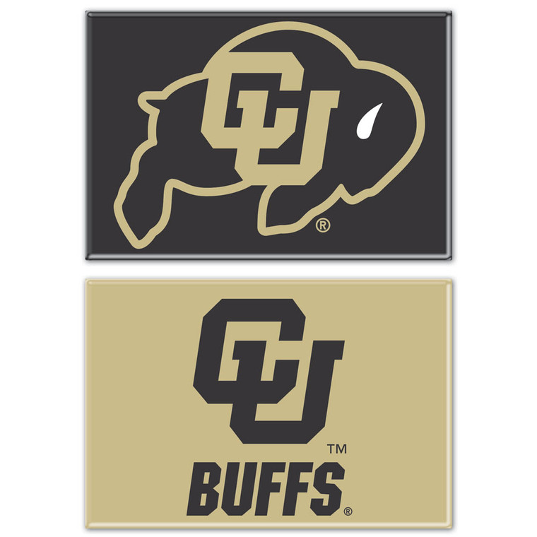 Cu Buffaloes Rectangle Magnet 2Pack