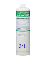 34L Disposable Calibration Gas Cylinder