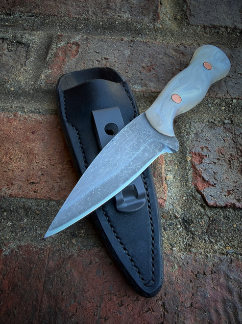 FANCY PANTS VALKYRIE (PEARL/COPPER/BLACK LEATHER)