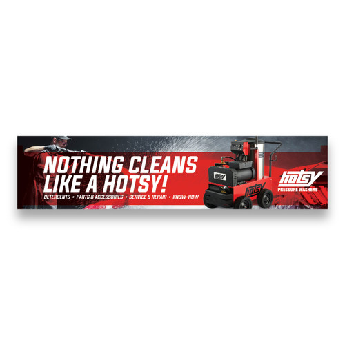 8.5' x 2’ Vinyl Banner