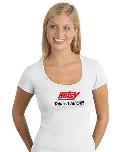 Junior Scoop-Neck T-Shirt **Closeout**