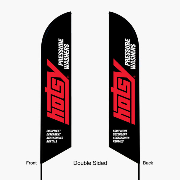 Doublesided - 14' Flag Banner