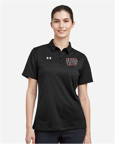 WDBBE-017-Westen Dubuque Booster Club-Embroidered -Under Armour Tech Polo  Ladies