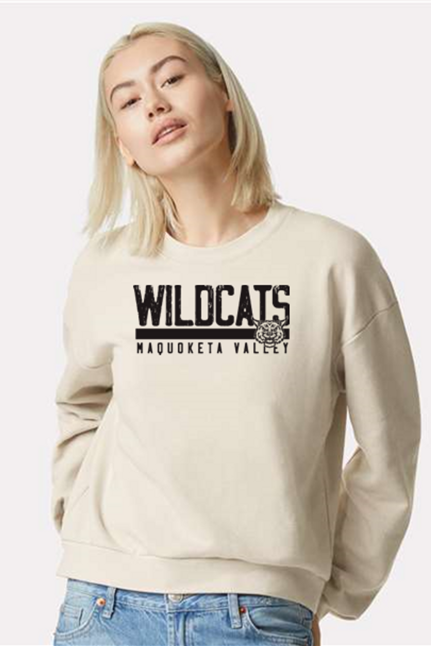 American Apparel Ladies' ReFlex Fleece Crewneck Sweatshirt