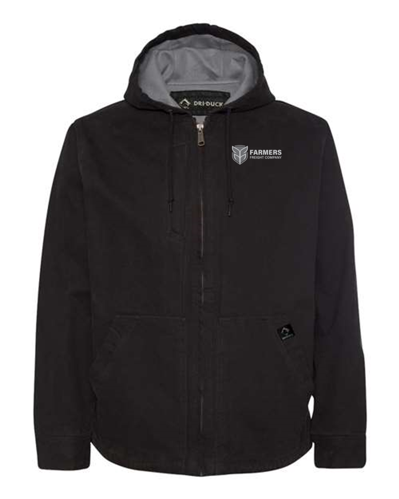 FFC-013 Farmers Freight Company DRI DUCK Laredo Boulder Cloth Canvas  Jacket with Thermal Lining-Adult/Tall