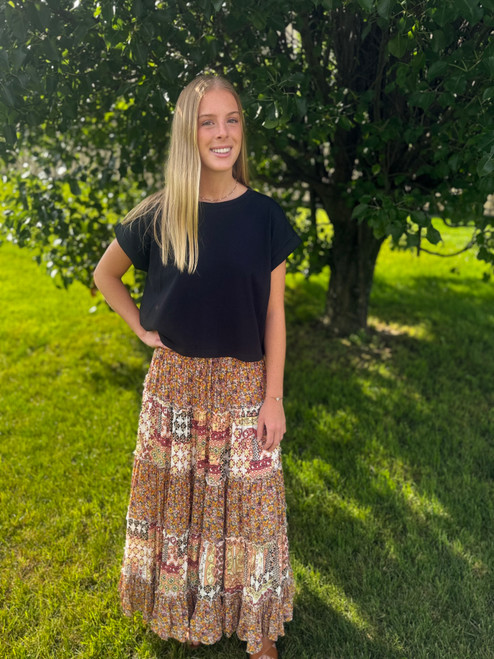 Boho Maxi Skirt