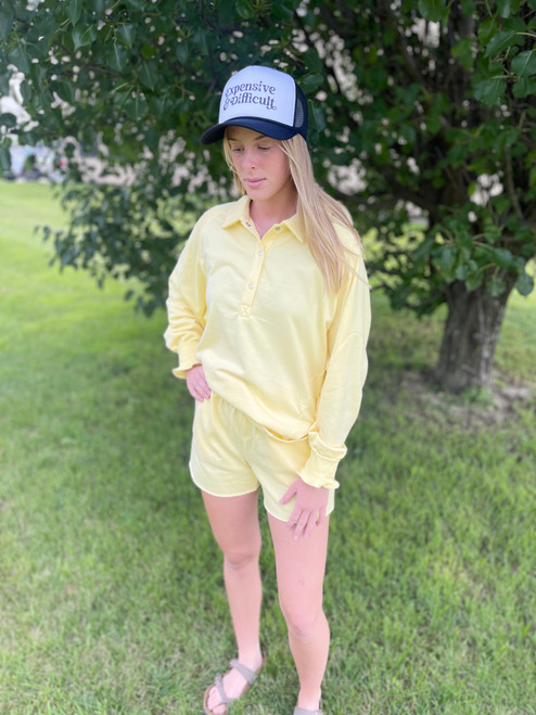 Dawn Pullover Short Set