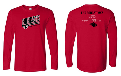 FAEL-006 Farley Elementary Softstyle Long Sleeve Tee - Adult FAEL-006 Farley Elementary Softstyle Long Sleeve Tee - Adult