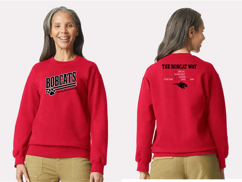 FAEL-007 Farley Elementary Softstyle Crew Sweatshirt - Adult FAEL-007 Farley Elementary Softstyle Crew Sweatshirt - Adult