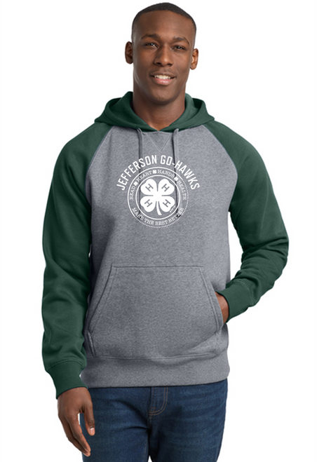 Vintage Heather/Forest Sleeves