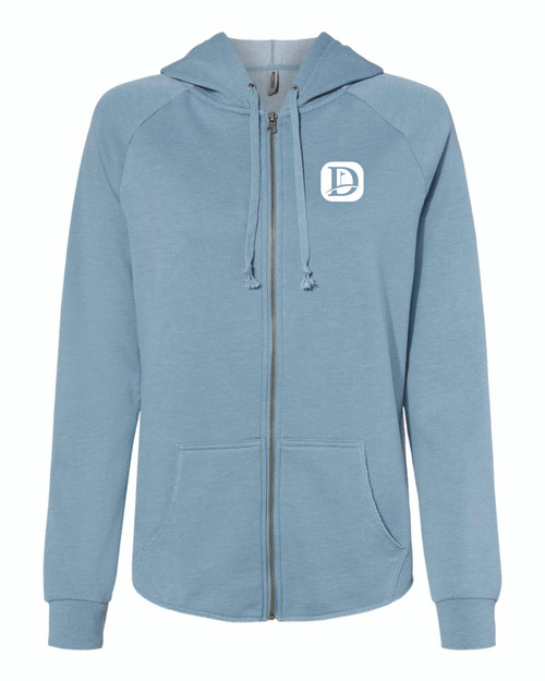 DGCC034 Ladie's Wave Wash Full Zip Sweatshirt DGCC034 Ladie's Wave Wash Full Zip Sweatshirt