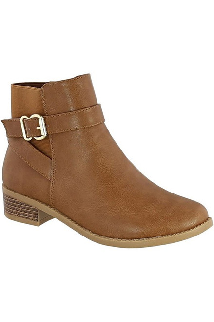 Alaina Buckle Bootie