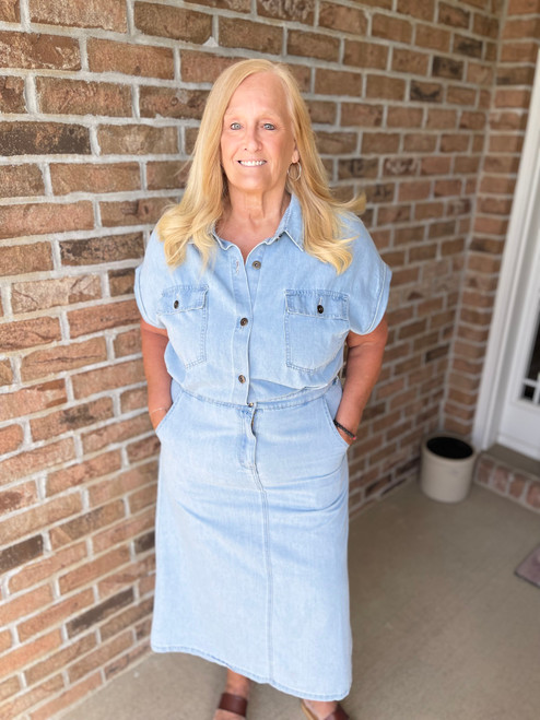 Dell  Denim  Dress Dell  Denim  Dress