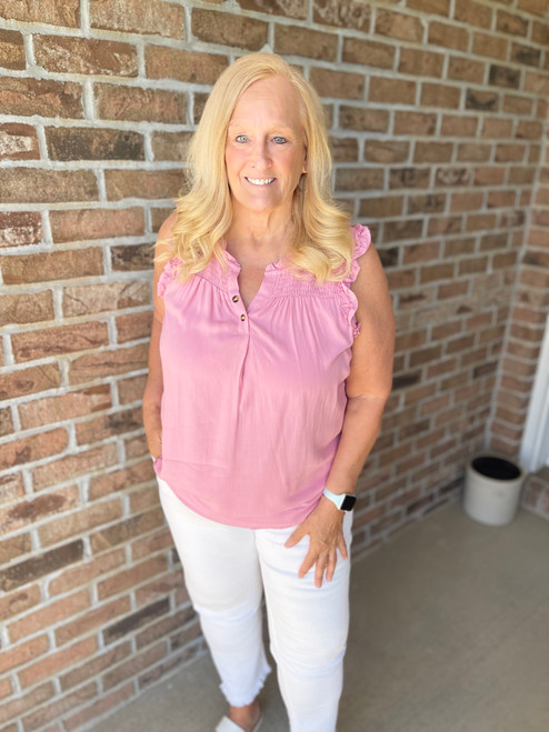 Spark Ruffle Tank Top Spark Ruffle Tank Top