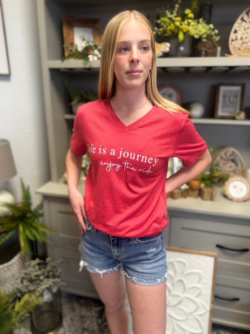 Life is a Journey V-Tee