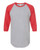 Heather Grey/Red