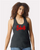 A-3-Ladies 24WDSP-1001 - Western Dubuque Booster Club Gildan Softstyle Racerback Tank Top