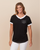 COCLPA-007 - Commercial Club Park Enza Ladies V-Neck Ringer Tee- Ladies COCLPA-007 - Commercial Club Park Enza Ladies V-Neck Ringer Tee- Ladies
